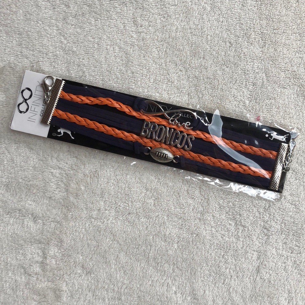 Denver Broncos Infinity Collection Fan Bracelet